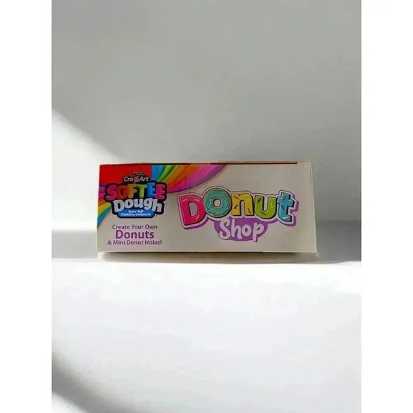 Cra-Z-Art Softee Dough Donut Shop Playset, Super Soft Modeling Compound - Picture 3 of 3